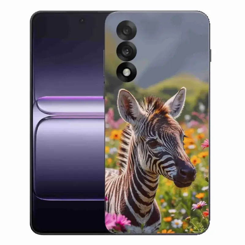Tovární Cena Gelový kryt mmCase na One Plus Nord 5 - zebra na louce