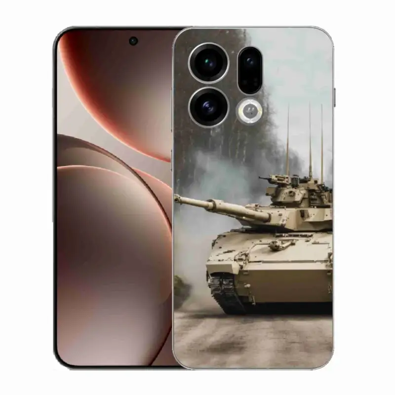 Gelový kryt mmCase na Oppo Find X9 - tank 1 Ihned K Objednání