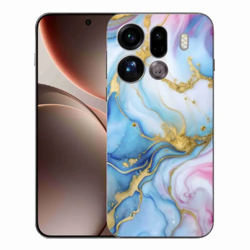 Přímo Od Výrobce Gelový kryt mmCase na Oppo Find X9 Pro - abstraktní motiv 61