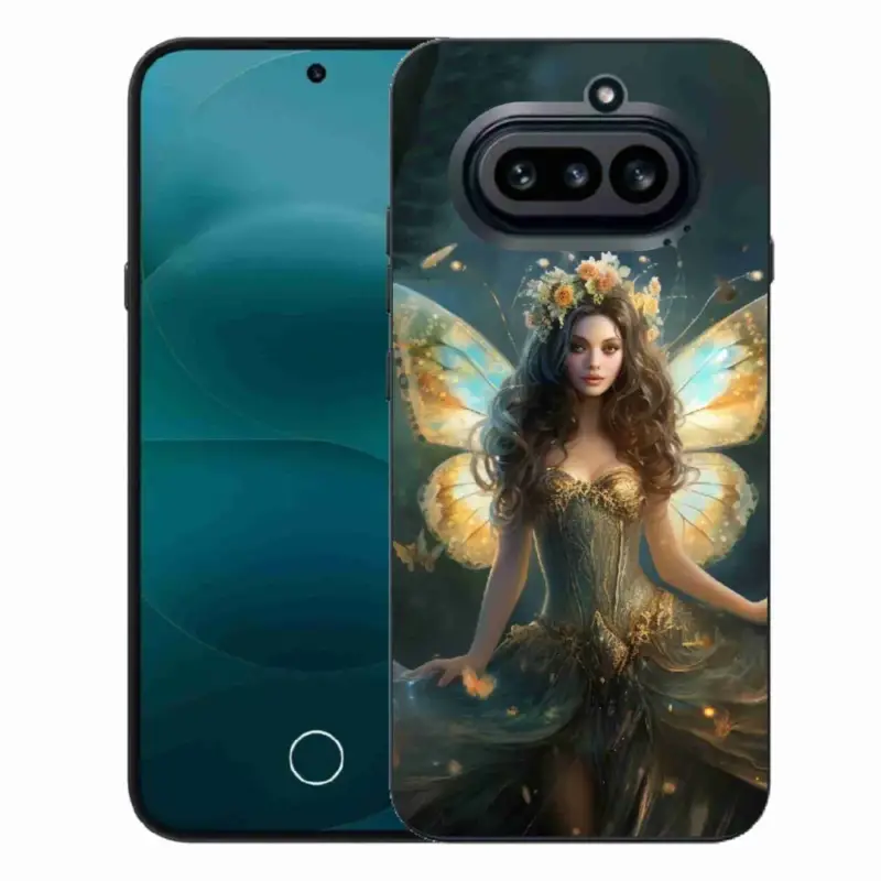 Top Prodej Gelový kryt mmCase na Nothing Phone (4a) - motýlí žena