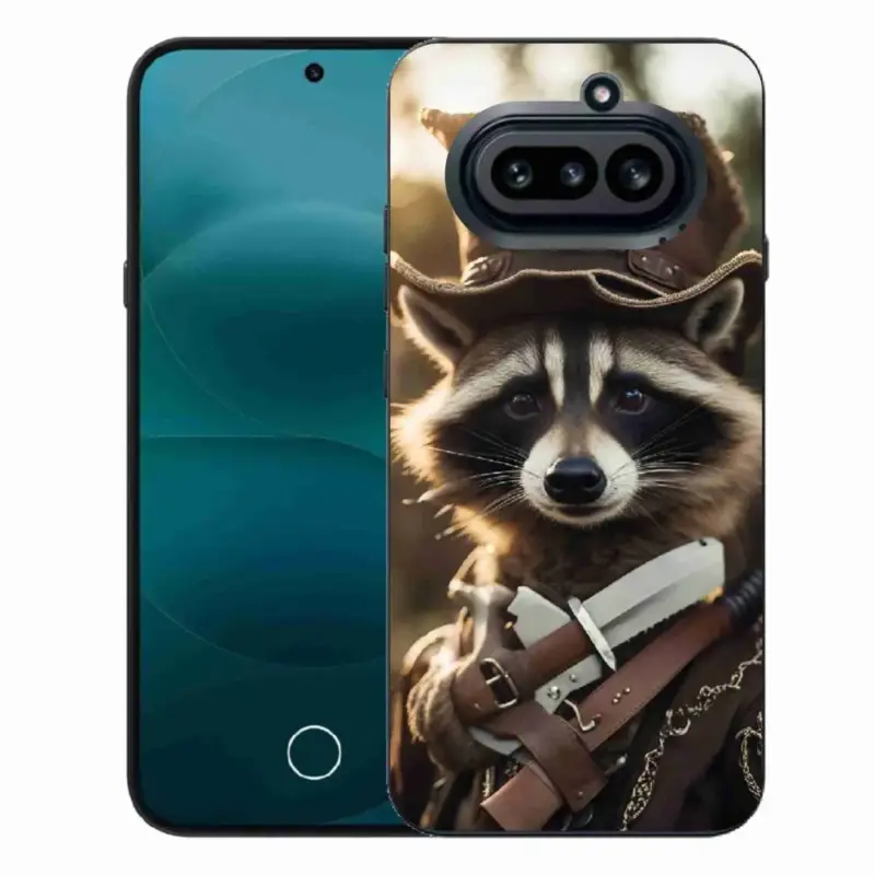 Rychlé Dodání Gelový kryt mmCase na Nothing Phone (4a) - mýval v uniformě