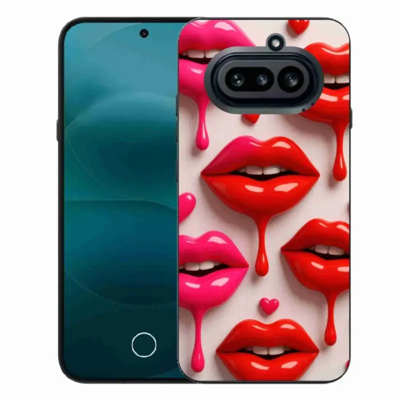 Gelový kryt mmCase na Nothing Phone (4a) - rty 2 Výprodej
