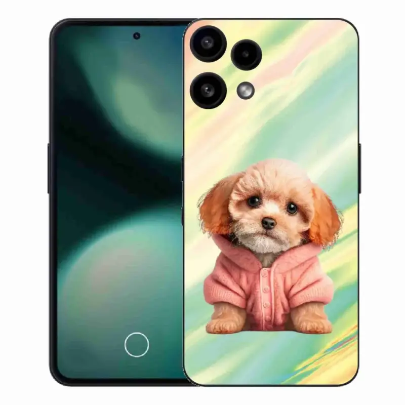 Gelový kryt mmCase na Nothing Phone (3a) Lite - štěně ve svetru Nízká Cena