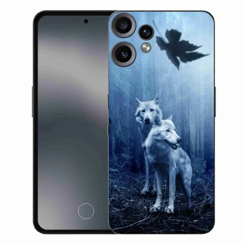 Speciální Cena Gelový kryt mmCase na Nothing CMF Phone 2 Pro - vlci v lese