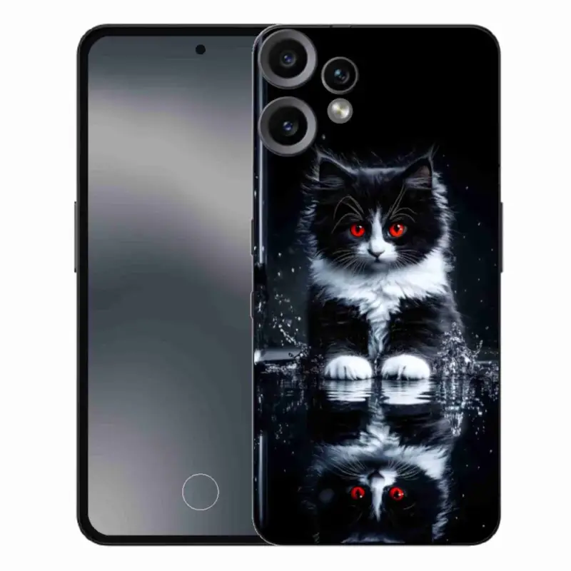 Kup Teď Gelový kryt mmCase na Nothing CMF Phone 2 Pro - černobílé kotě