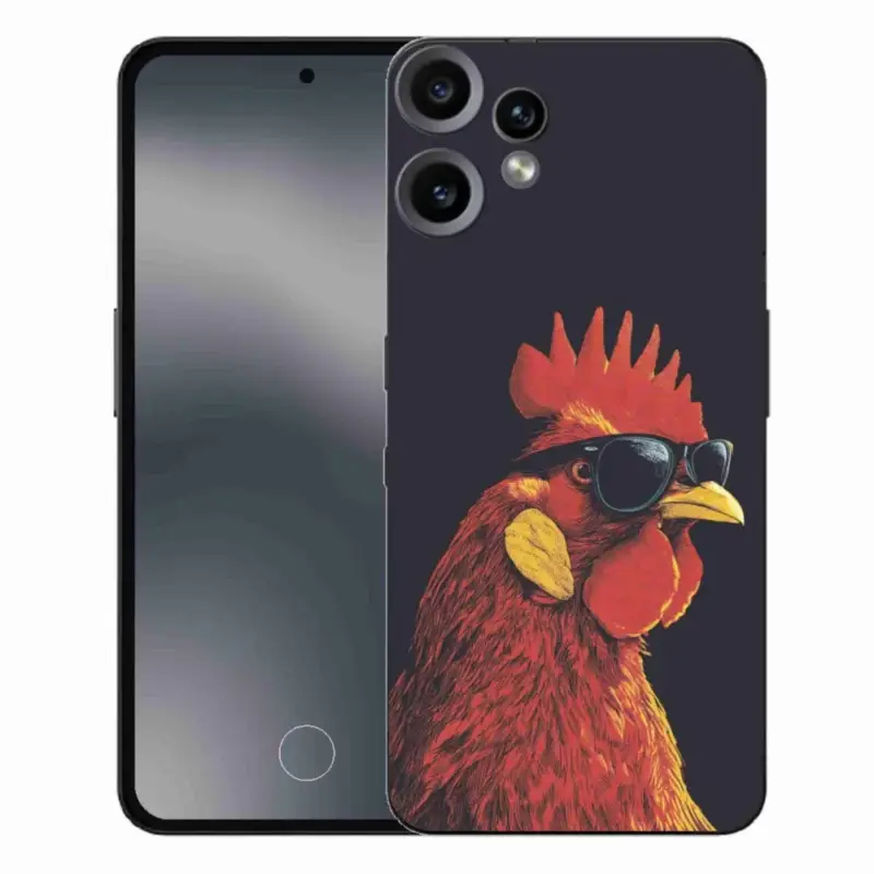 Gelový kryt mmCase na Nothing CMF Phone 2 Pro - stylový kohout Výprodej