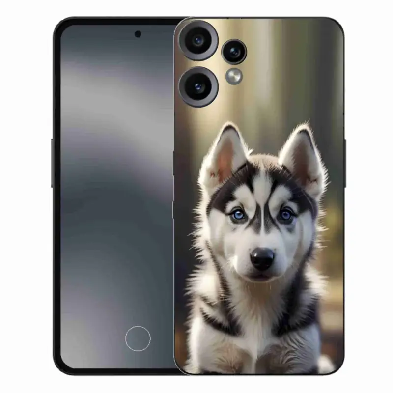 Gelový kryt mmCase na Nothing CMF Phone 2 Pro - roztomilý sibiřský husky Rychlé Dodání