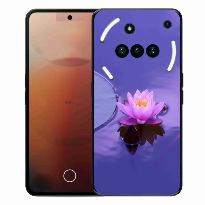 Gelový kryt mmCase na Nothing Phone (3a) - květ na hladině Nejprodávanější
