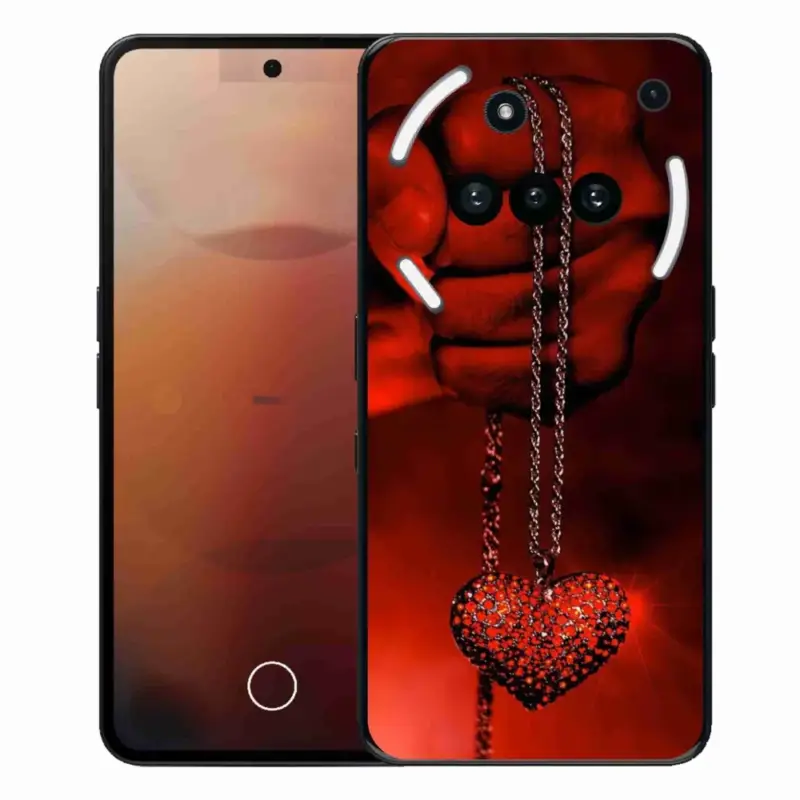 Výhodná Nabídka Gelový kryt mmCase na Nothing Phone (3a) - náhrdelník