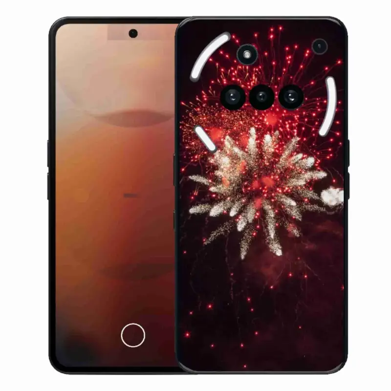 Odeslání Ihned Gelový kryt mmCase na Nothing Phone (3a) - ohňostroj