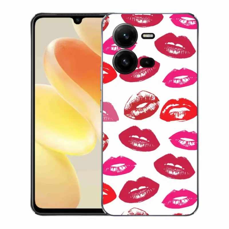 Gelový kryt mmCase na Vivo X80 Lite - rty Finální Výprodej
