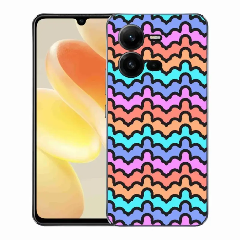 Nejprodávanější Gelový kryt mmCase na Vivo X80 Lite - abstraktní motiv 30