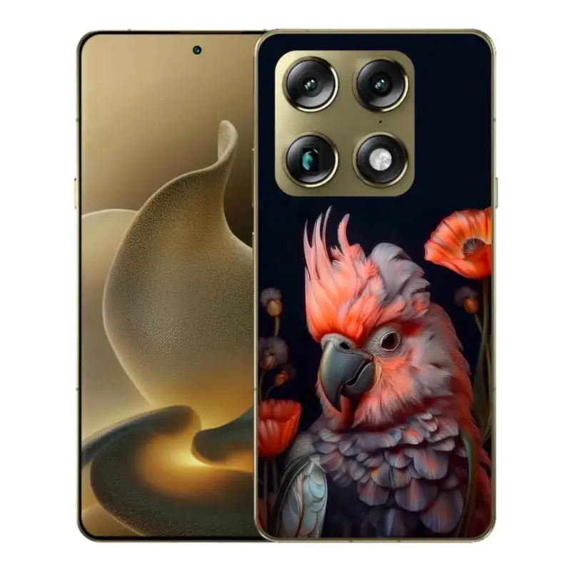 Gelový kryt mmCase na Motorola Signature - papoušek kakadu v barvách Vysoce Kvalitní