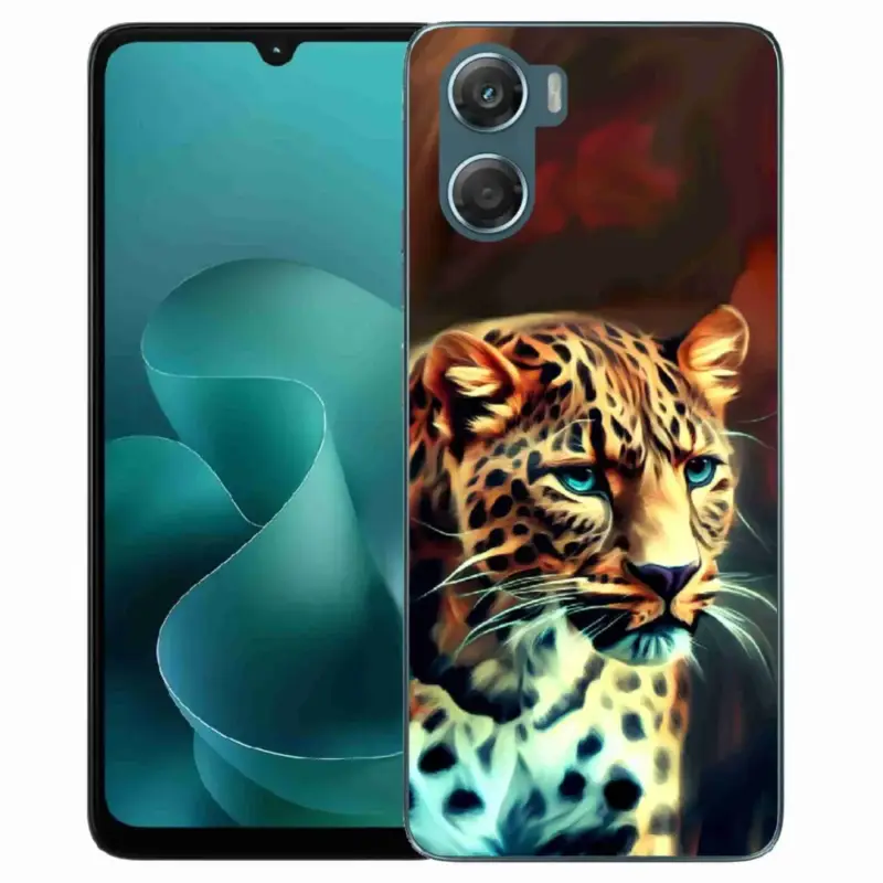 Hit Sezóny Gelový kryt mmCase na Motorola G06/G06 Power - leopard