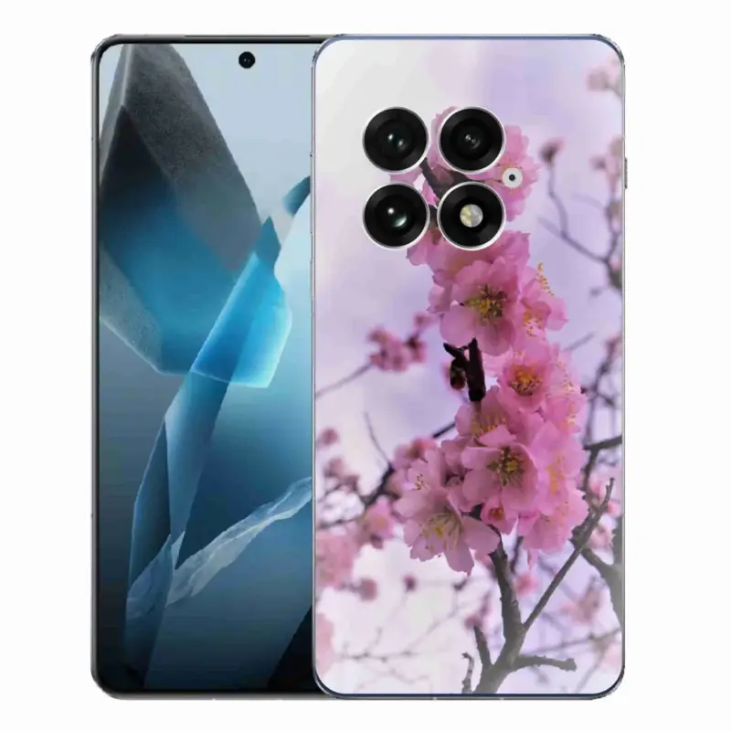 Gelový kryt mmCase na One Plus 13 - květiny 7 Cenová Bomba