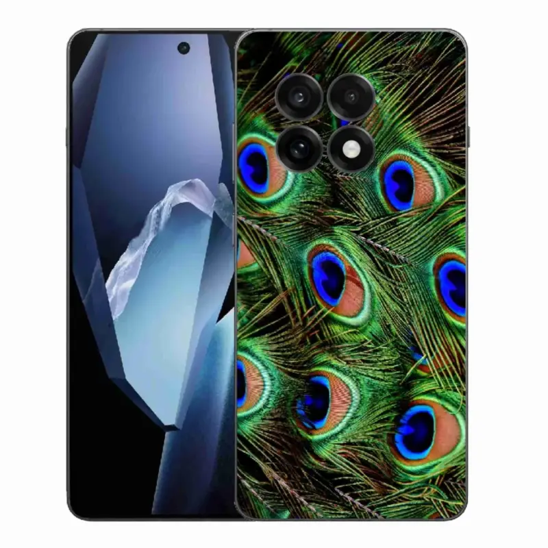 Top Prodej Gelový kryt mmCase na One Plus 13R - paví peří