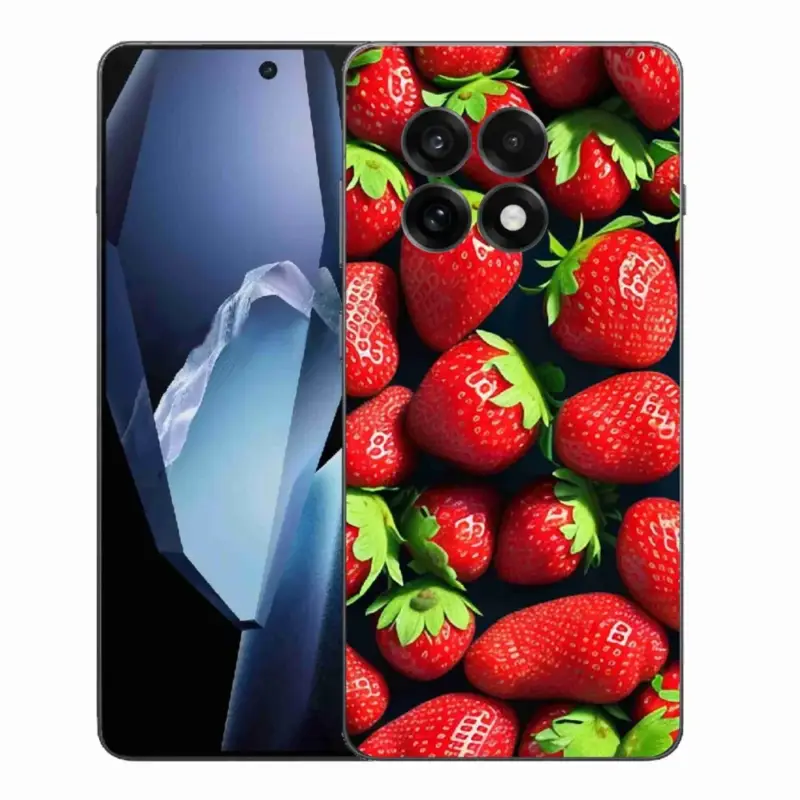 Gelový kryt mmCase na One Plus 13R - jahody Značkový