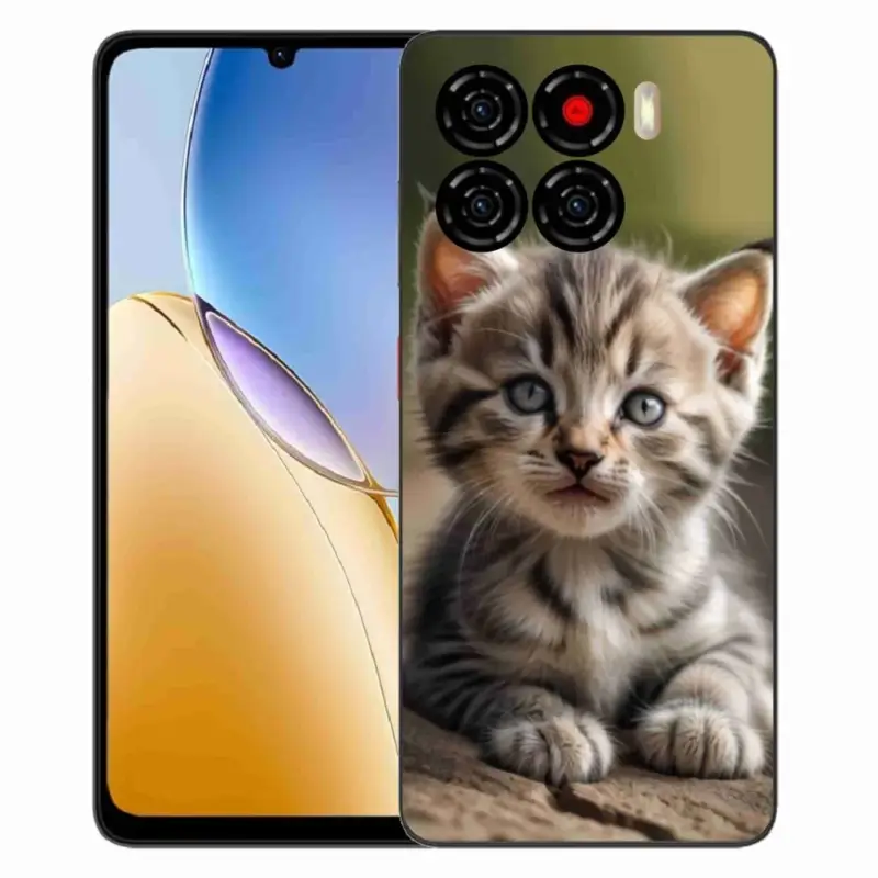 Gelový kryt mmCase na ZTE Blade A56 - roztomilé kotě 9 Nízká Cena