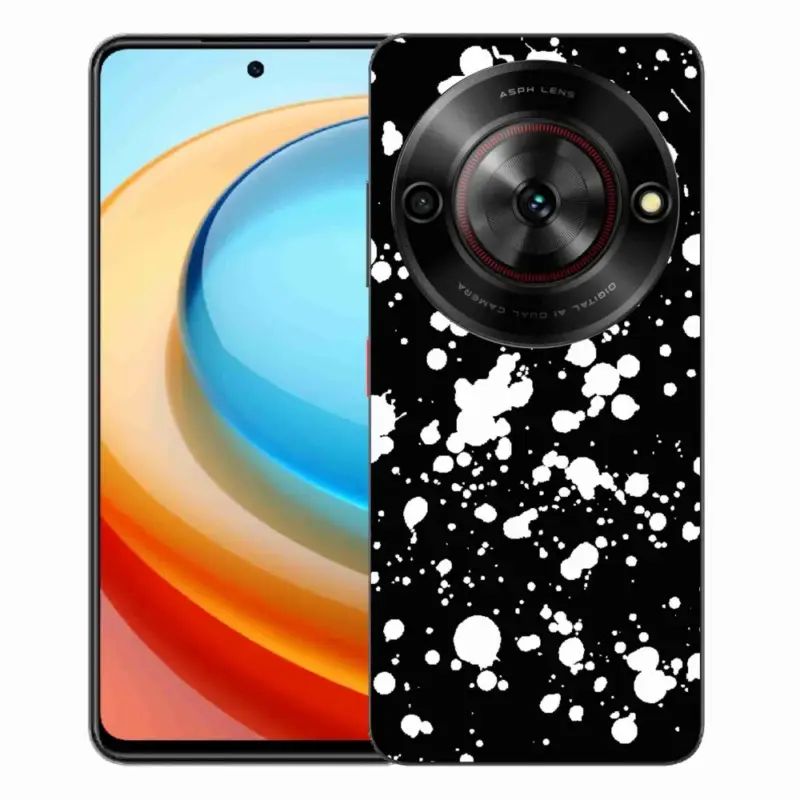 Zlevněný Gelový kryt mmCase na ZTE Blade A75 - abstrakt 32