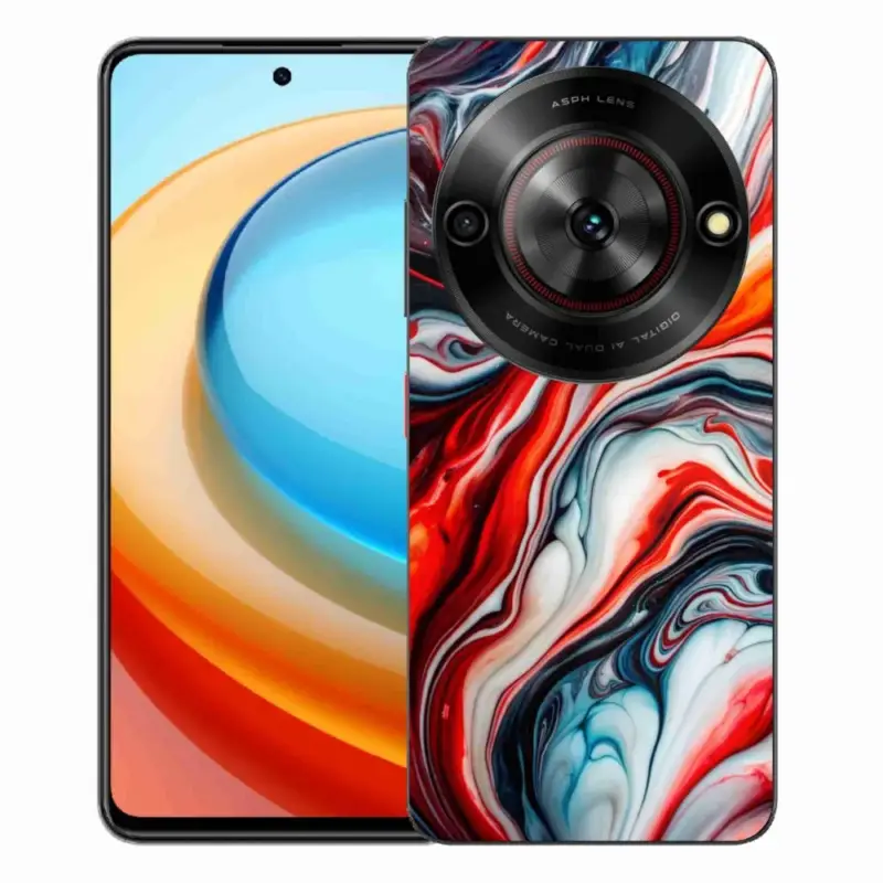 Expresní Doručení Gelový kryt mmCase na ZTE Blade A75 - abstraktní motiv 63