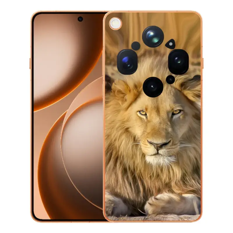 Gelový kryt mmCase na Oppo Find X9 Ultra - lev 2 Sezónní Sleva