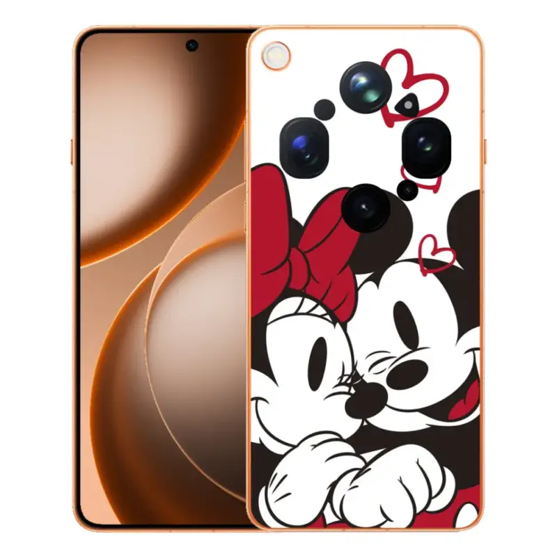 Časově Omezené Gelový kryt mmCase na Oppo Find X9 Ultra - minnie a mickey