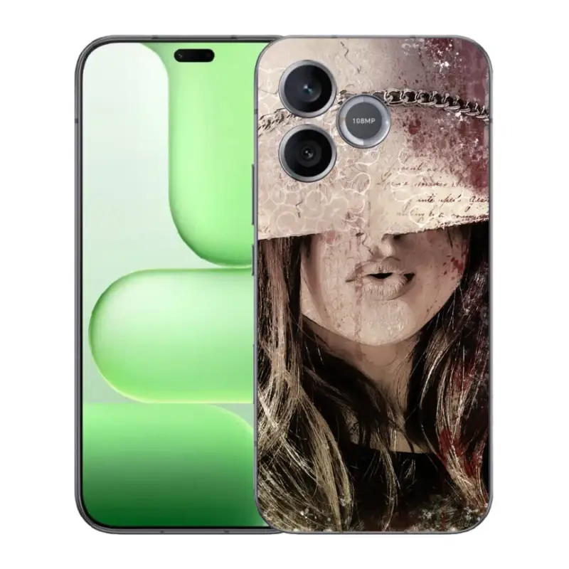 Gelový kryt mmCase na Honer 600 Lite - dívka Značkový