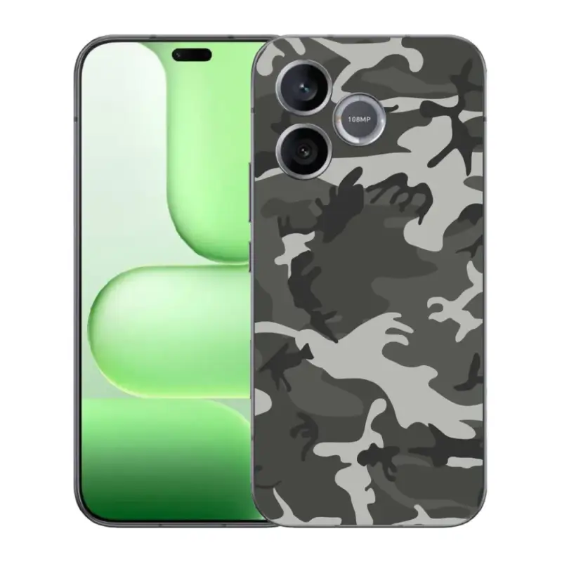 Gelový kryt mmCase na Honer 600 Lite - maskáčový vzor Nízká Cena