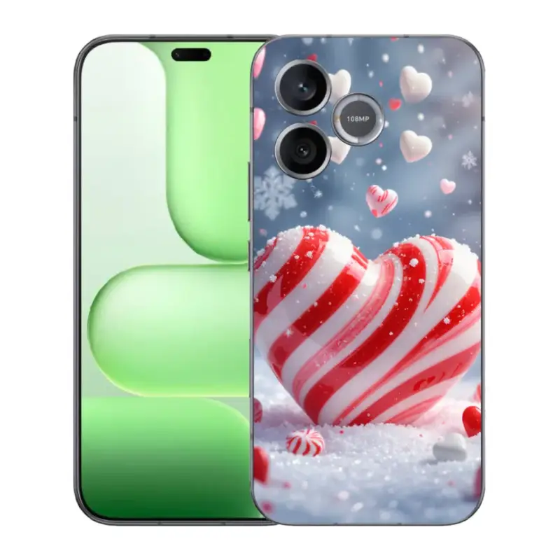Gelový kryt mmCase na Honer 600 Lite - sladké srdce Akční Nabídka