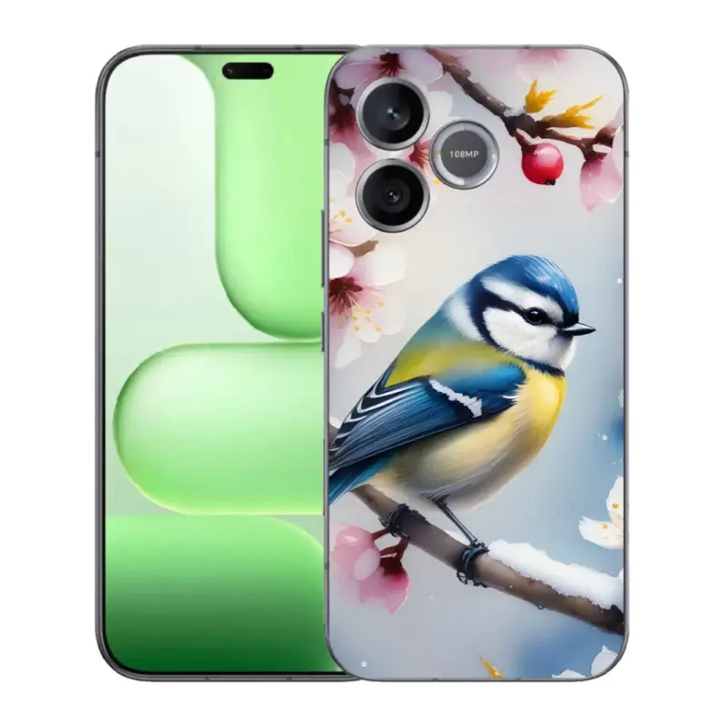 Gelový kryt mmCase na Honer 600 Lite - sýkorka Novinka