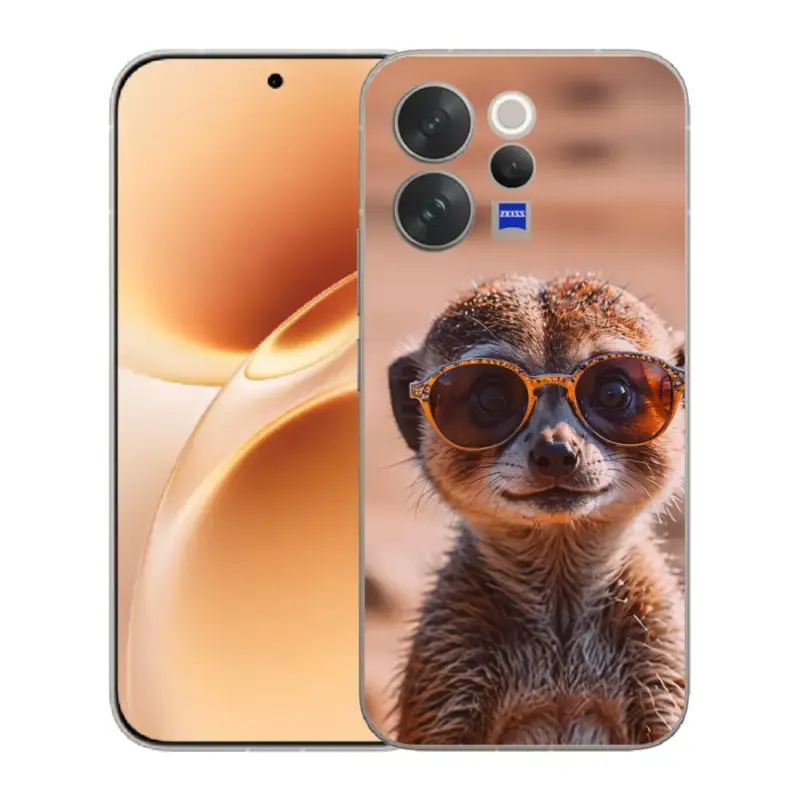 Autentický Gelový kryt mmCase na Vivo V70 - stylová surikata
