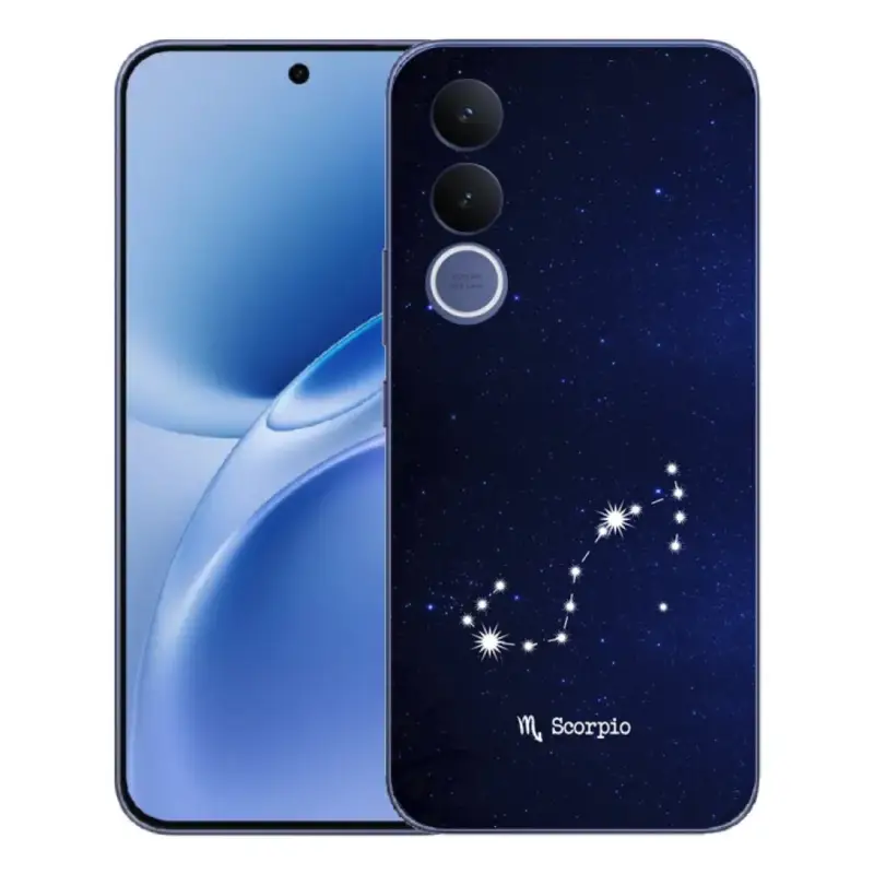 Gelový kryt mmCase na Vivo V70 FE - souhvězdí Štíra Hit Sezóny
