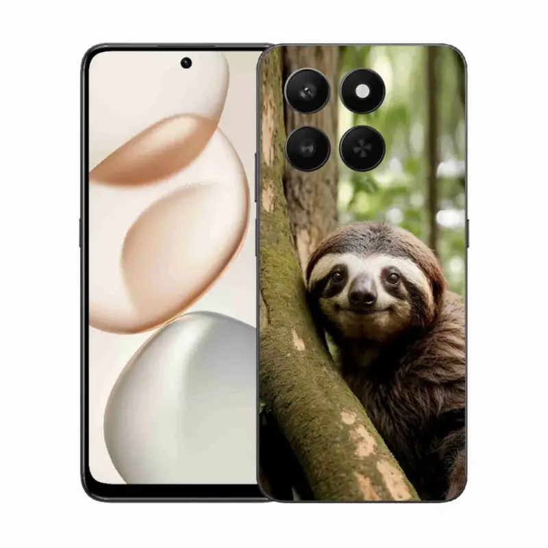 Cenová Bomba Gelový kryt mmCase na Honor 400 Smart 5G/4G/Honor X7d - usměvavý lenochod