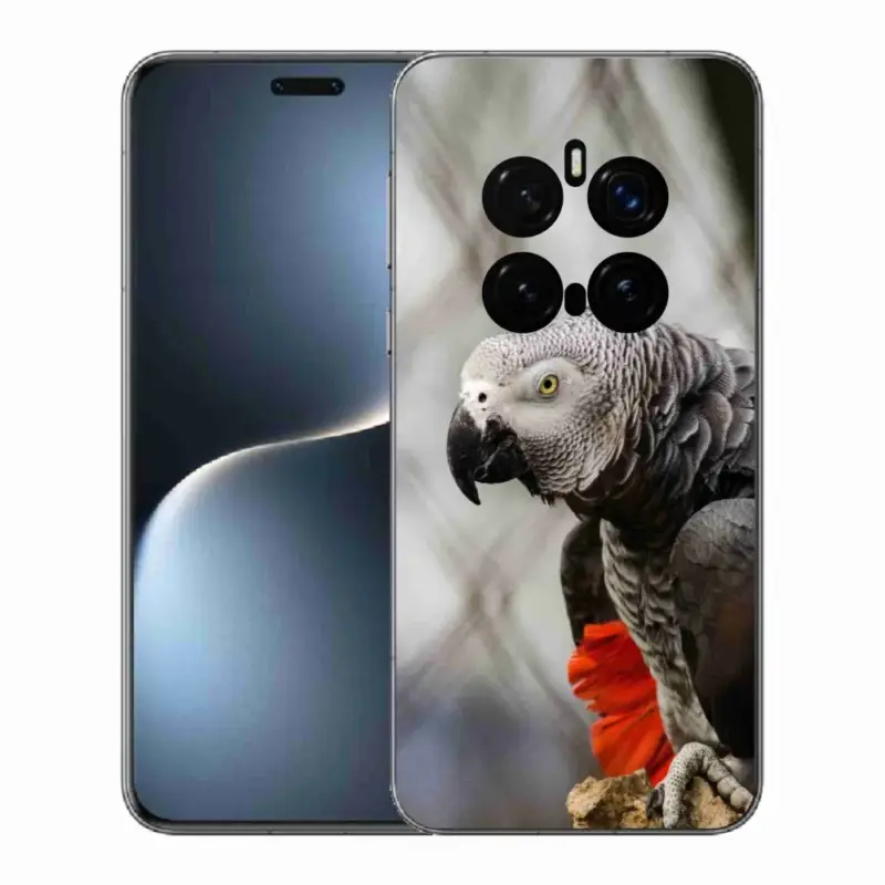 Vrácení Zdarma Gelový kryt mmCase na Honor Magic 7 Pro 5G - papoušek žako 3