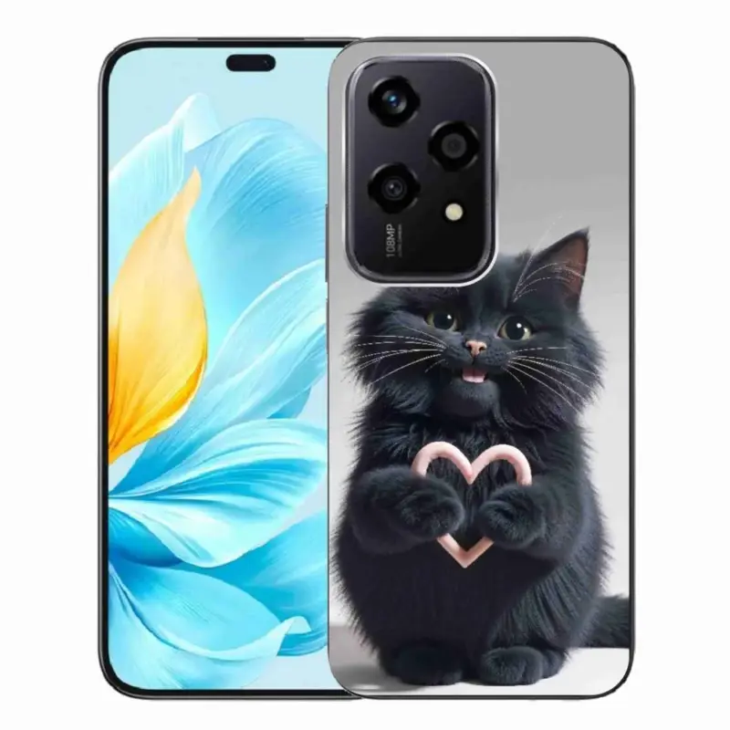 Gelový kryt mmCase na Honor 200 Lite 5G - kočičí láska 3 Přímo Od Výrobce