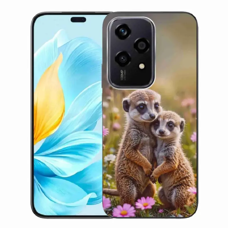 Gelový kryt mmCase na Honor 200 Lite 5G - surikatí duo Výprodej