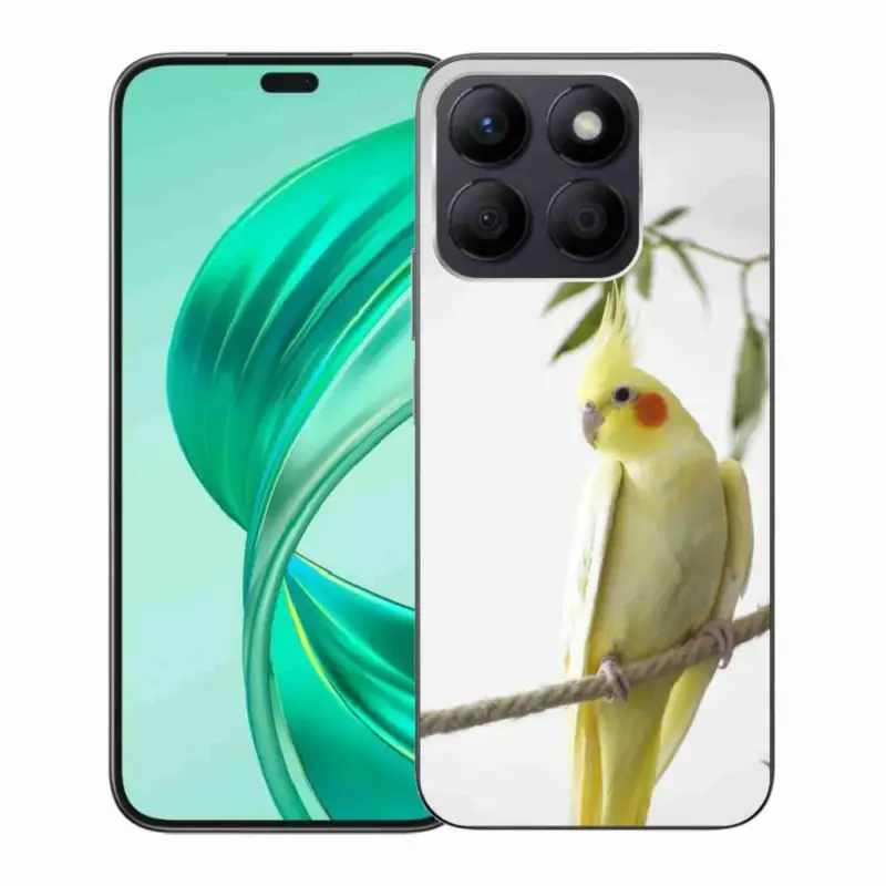 Gelový kryt mmCase na Honor X8b - papoušek korela chocholatá Aktuální