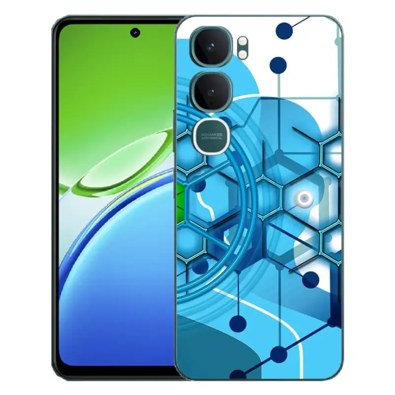 Gelový kryt mmCase na Vivo Y21d - abstraktní vzor 2 Originální