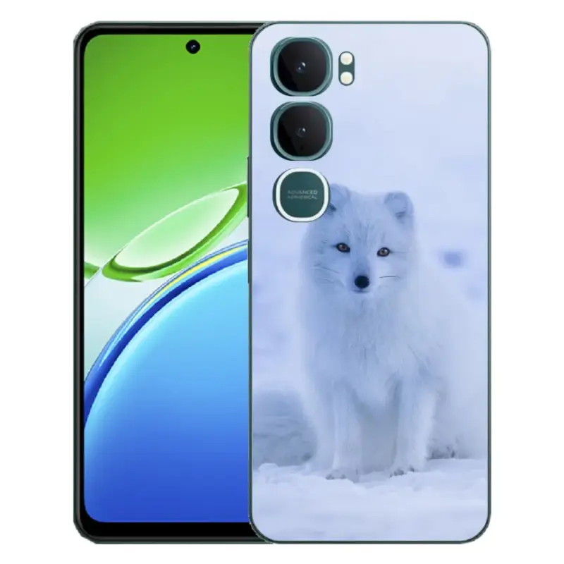 Gelový kryt mmCase na Vivo Y21d - polární liška Koupit Online