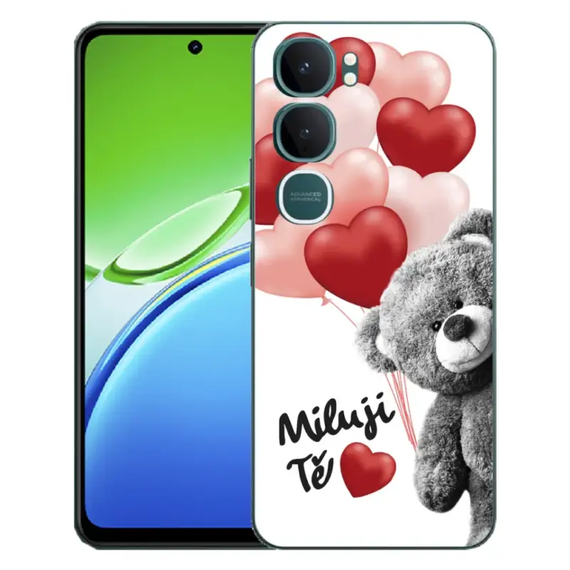 Nová Kolekce Gelový kryt mmCase na Vivo Y21d - miluji Tě