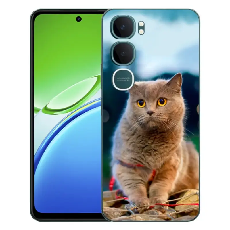 Gelový kryt mmCase na Vivo Y21d - britská modrá 2 Nová Kolekce