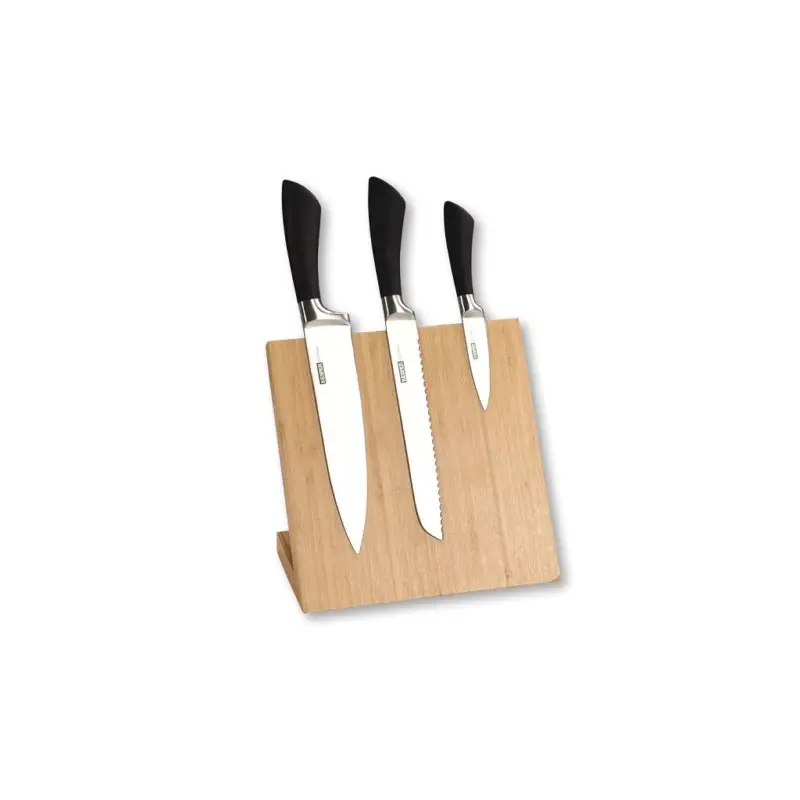 Bambusový magnetický stojan na nože BAMBOO Oblíbený