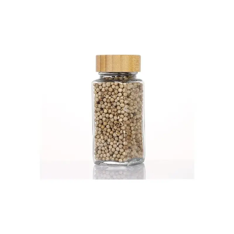 Hranatá kořenka s bambusovým víčkem DECOR, 120ml (1ks) Nakupujte Hned