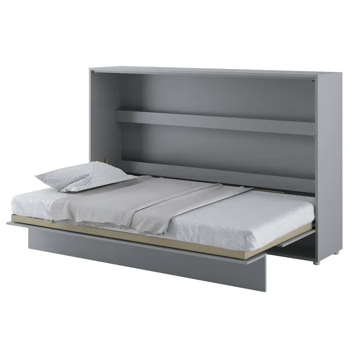 Jednolůžková sklápěcí postelBED CONCEPT 2 - šedá, 120x200 cm Horká Nabídka