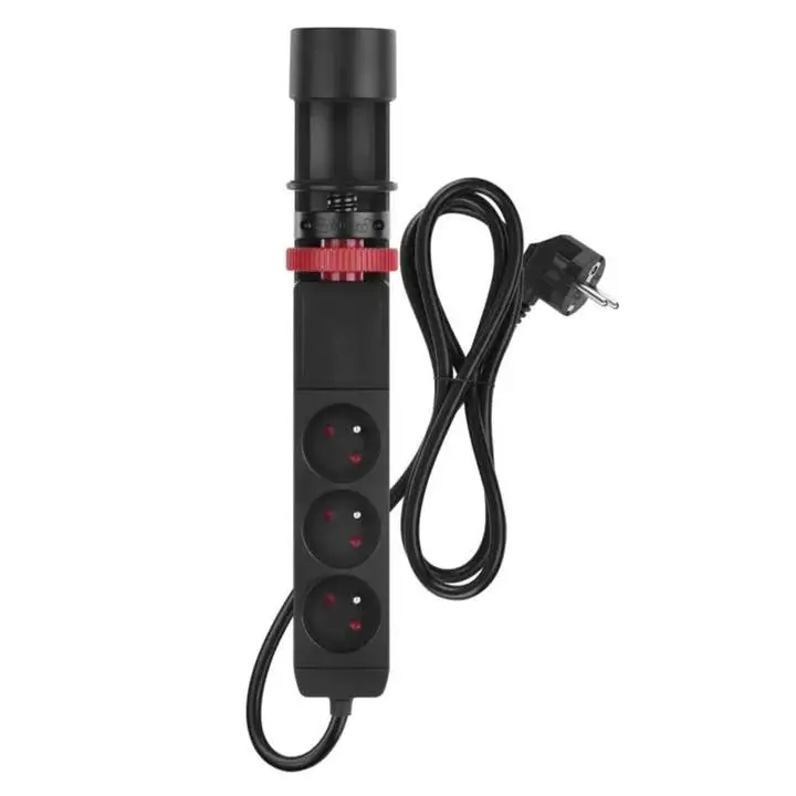 Prodlužovací kabel na stůlP1311PD - černá, 3 zásuvky, 2x USB-A, 1x USB-C, délka 1,5 m Výhodná Nabídka