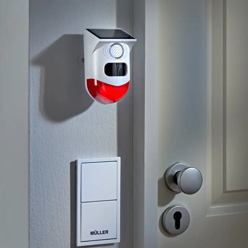 Bezdrátový solární alarm proti vloupání Jen Po Omezenou Doba