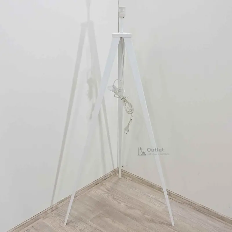 Bílá stojací lampa Kiki loomi.design Jen Po Omezenou Doba