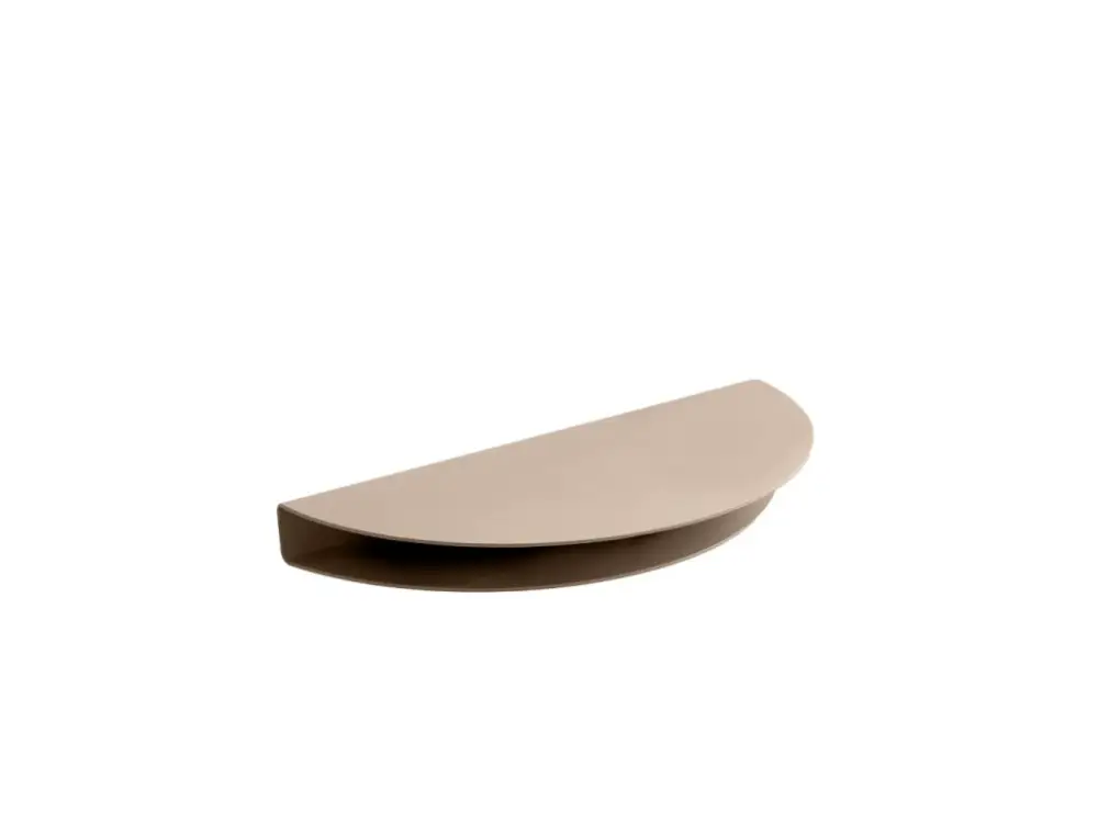 Police / odkládací stolek Half Moon Small "Warm Grey" MOEBE Aktuální