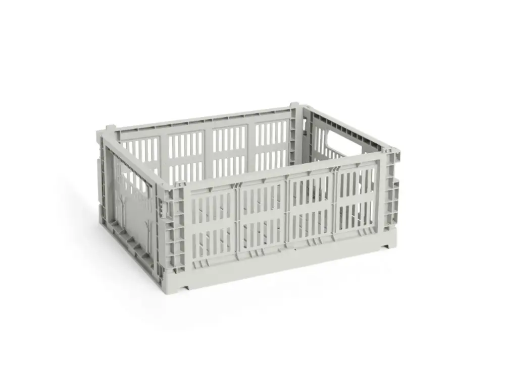 Úložný box Colour Crate Medium "Grey" HAY Speciální Cena