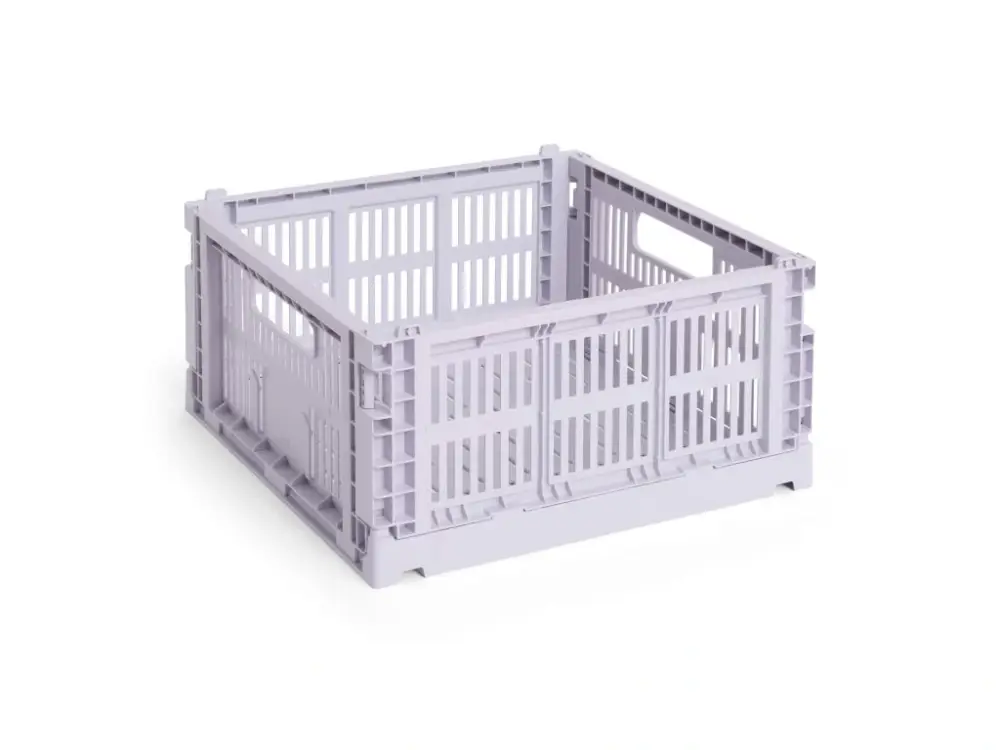 Úložný box Colour Crate Medium Square "Lavender" HAY Nejprodávanější
